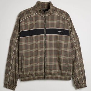 NWT UO check track jacket